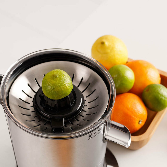 EAN 8414234242693 - Taurus EASY PRESS 1000 LEGEND prensa de cítricos eléctricos 0,65 L 1000 W Negro, Acero inoxidable imagen 9