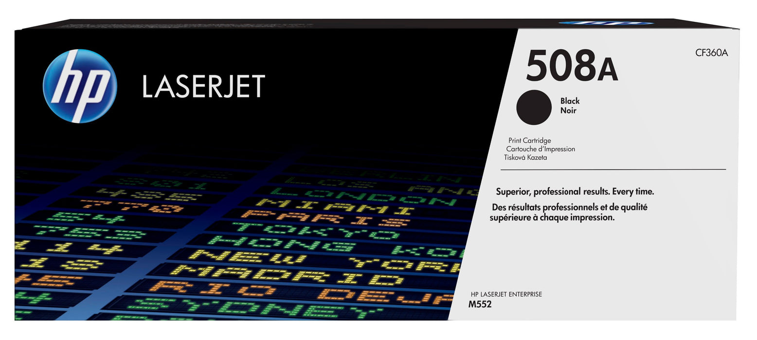 EAN 0888793237564 - HP 508A Black Original LaserJet Toner Cartridge cartucho de tóner 1 pieza(s) imagen 1