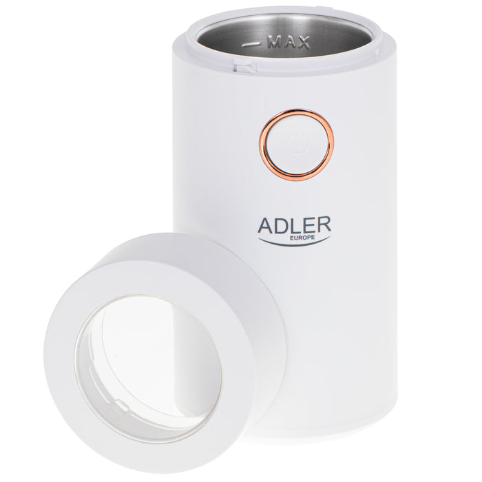 EAN 5903887800440 - Adler AD4446WG molinillo de café 150 W Blanco imagen 5