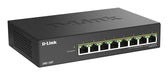 EAN 790069476839 - D-Link DMS-108P/E switch No administrado 2.5G Ethernet (100/1000/2500) Energía sobre Ethernet (PoE) Negro imagen 2