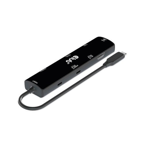 EAN 8719214472566 - CLUB3D CSV-1599 base para portátil y replicador de puertos USB 3.2 Gen 1 (3.1 Gen 1) Type-C Negro imagen 1