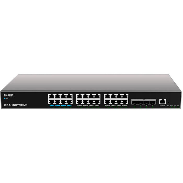 EAN 6947273704096 - Grandstream Networks GWN7813P switch Gestionado L3 Gigabit Ethernet (10/100/1000) Energía sobre Ethernet  imagen 1