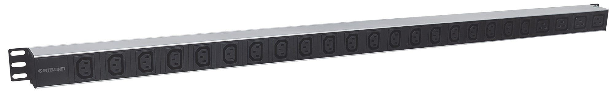 EAN 0766623163675 - Intellinet 163675 unidad de distribución de energía (PDU) 24 salidas AC 32U Negro, Blanco imagen 2