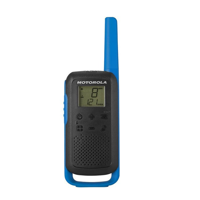 EAN 5031753007300 - Motorola TALKABOUT T62 two-way radios 16 canales 12500 MHz Negro, Azul imagen 1