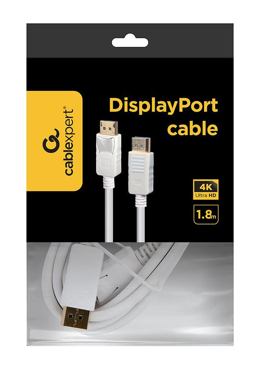 EAN 8716309129343 - Gembird CC-DP2-6-W cable DisplayPort 1,8 m Blanco imagen 2
