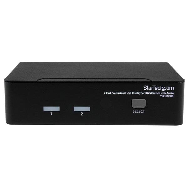 EAN 0065030839952 - StarTech.com SV231DPUA interruptor KVM Negro imagen 2