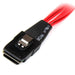 EAN 0065030848039 - StarTech.com SAS808782P50 cable Serial Attached SCSI (SAS) 0,5 m Negro, Rojo imagen 2