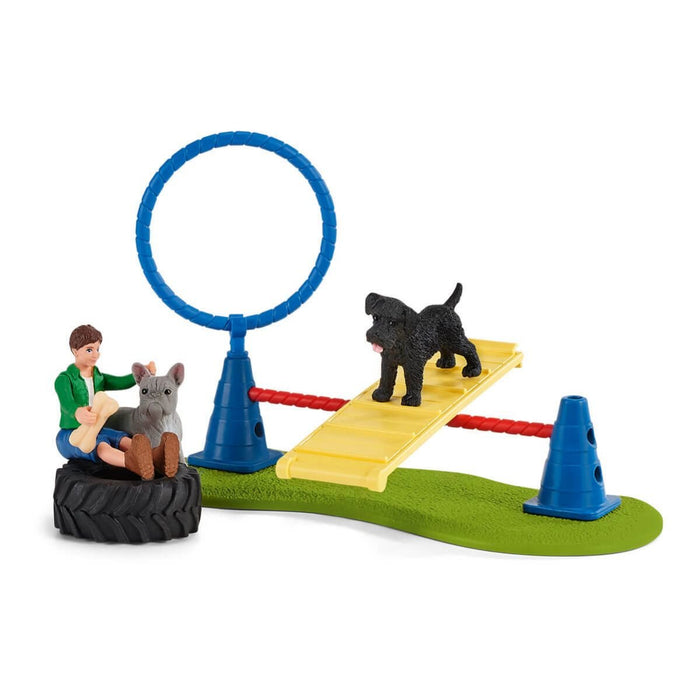 EAN 4059433356846 - schleich Vida en la Granja Puppy Wagon Ride imagen 7