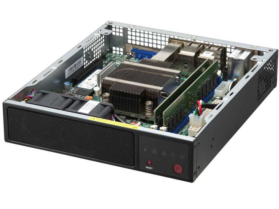 EAN 672042514236 - Supermicro SYS-E200-12A-8C servidor barebone Intel® SoC BGA 2106 Mini-ITX Negro imagen 1