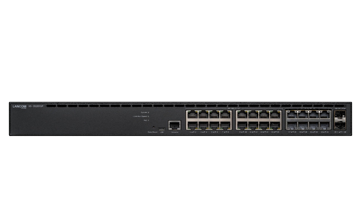 EAN 4044144618901 - LANCOM XS-3526YUP Gestionado L2/L3 2.5G Ethernet (100/1000/2500) Energía sobre Ethernet (PoE) 1U Negro imagen 1