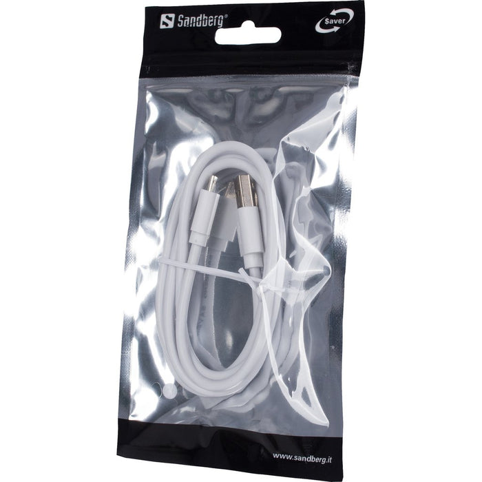 EAN 5705730340338 - Sandberg 340-33 cable USB Micro-USB A USB A Blanco imagen 2
