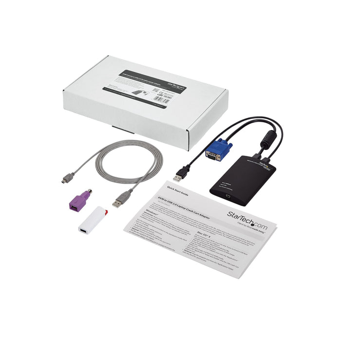 EAN 0065030835312 - StarTech.com NOTECONS01 cable para video, teclado y ratón (kvm) Negro imagen 7