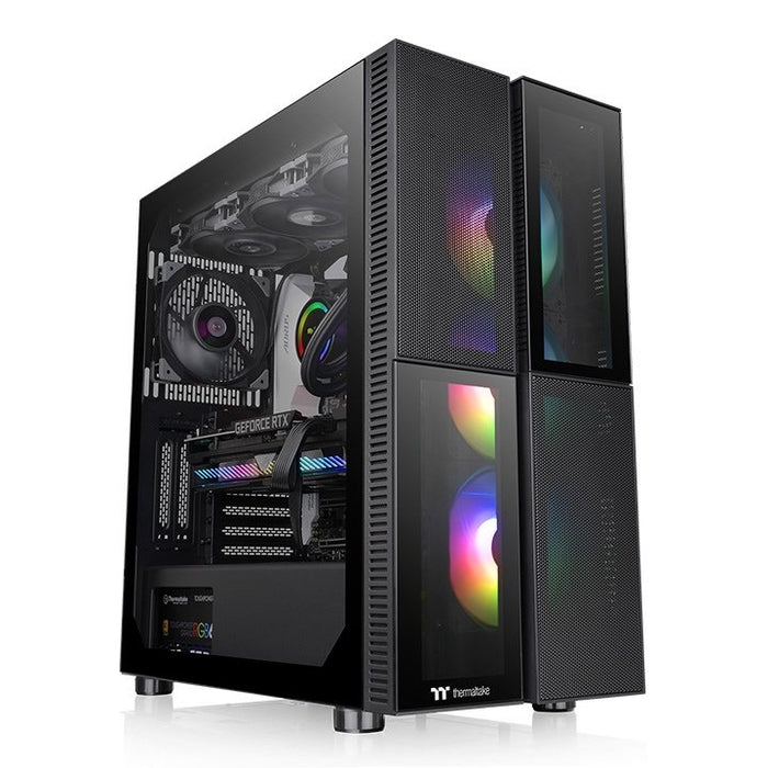 EAN 4713227529426 - Thermaltake Versa T26 TG ARGB Midi Tower Negro imagen 1