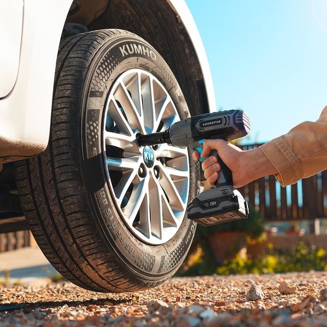 EAN 8435675100137 - Cecotec 70013 atornilladora de impacto con batería 3000 RPM 400 Nm Negro, Azul, Gris 20 V imagen 4