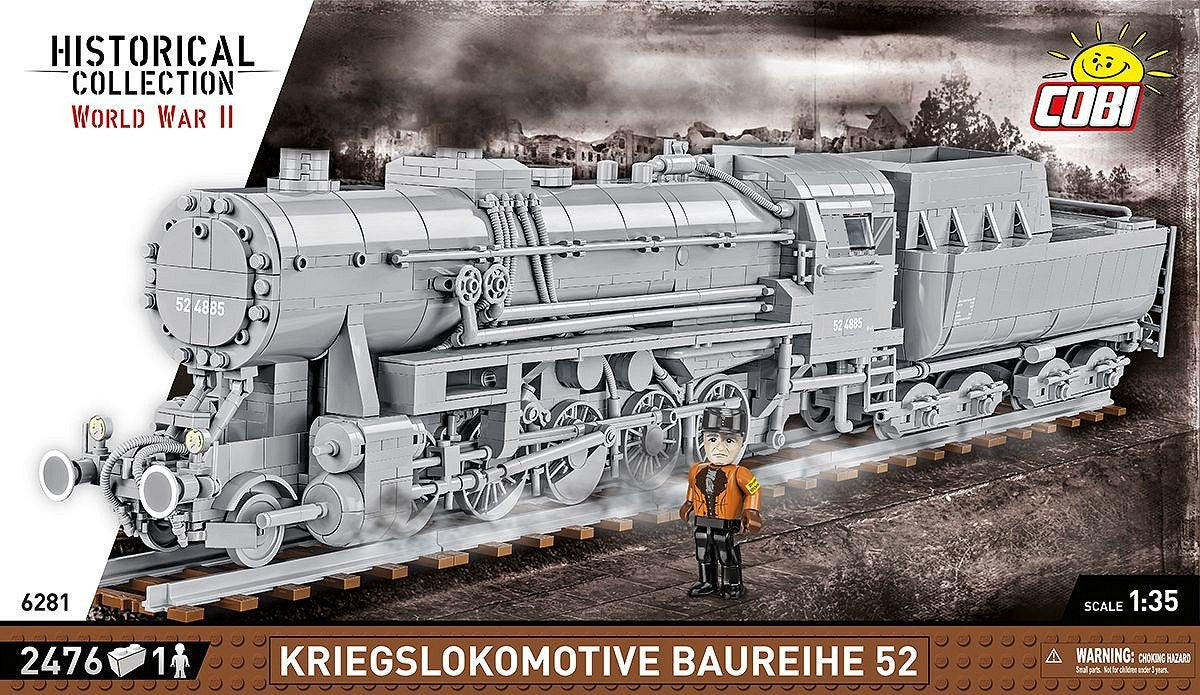EAN 5902251062811 - COBI Kriegslokomotive Baureihe 52 imagen 3