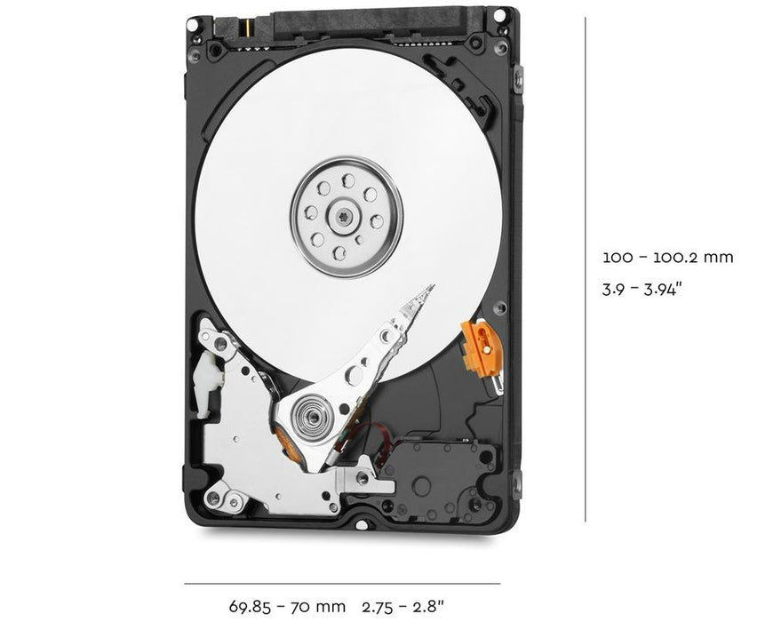EAN 0718037847405 - Western Digital Blue disco duro interno 2 TB 5400 RPM 128 MB 2.5" Serial ATA III imagen 2