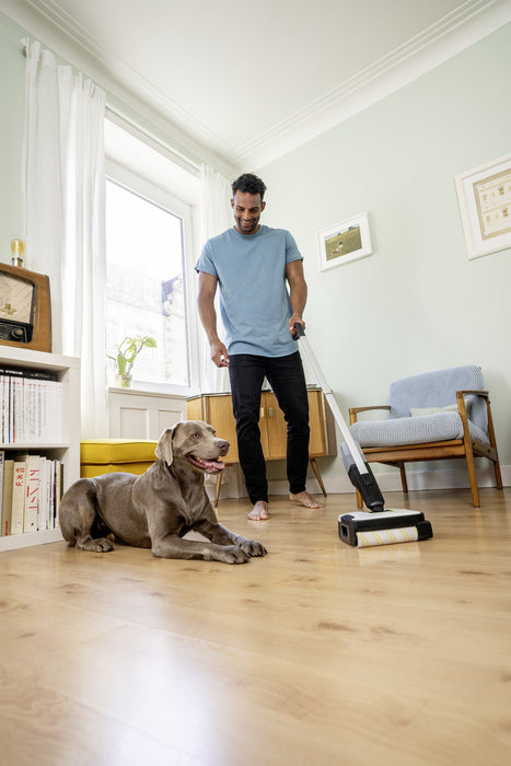 EAN 4054278926438 - Kärcher FC 2-4 Escoba eléctrica Batería Seca y húmeda Sin bolsa Negro, Gris, Blanco 2,5 Ah imagen 5