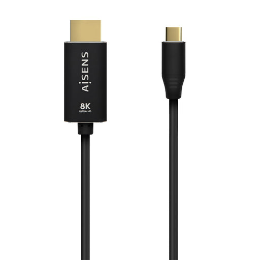 EAN 8436574708646 - AISENS A109-0712 adaptador de cable de vídeo 2 m USB Tipo C HDMI tipo A (Estándar) imagen 1