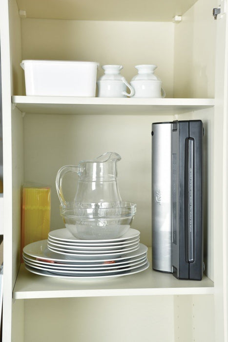 EAN 7611210922209 - Solis Vac Prestige sellador al vacío 800 mbar Negro, Acero inoxidable imagen 4