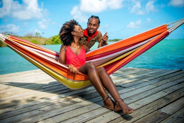 EAN 4030454005258 - AMAZONAS AZ-1018170 hamaca Hamaca colgante 2 personas(s) Algodón, Poliéster Multicolor imagen 2