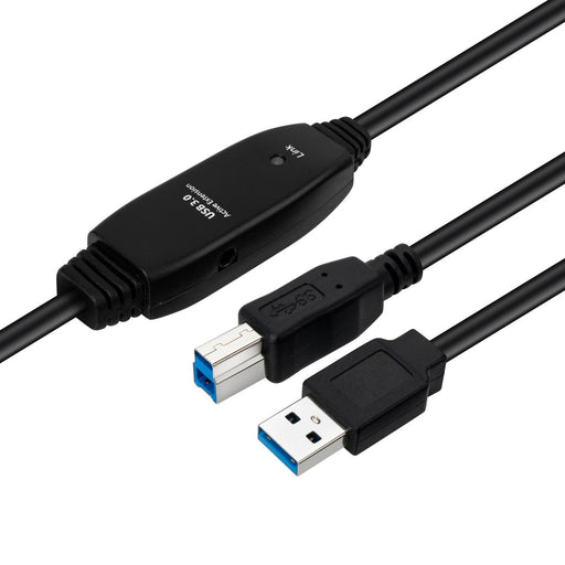 EAN 5715063413609 - Microconnect USB3.0AB7B cable USB USB 3.2 Gen 1 (3.1 Gen 1) 7 m USB A USB B Negro imagen 1