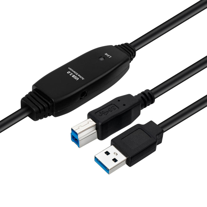 EAN 5715063413609 - Microconnect USB3.0AB7B cable USB USB 3.2 Gen 1 (3.1 Gen 1) 7 m USB A USB B Negro imagen 1