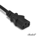 EAN 0745604499774 - cRadia EXTENDER POWER CABLE 0.60M - Kabel Negro 0,6 m IEC C13 imagen 2