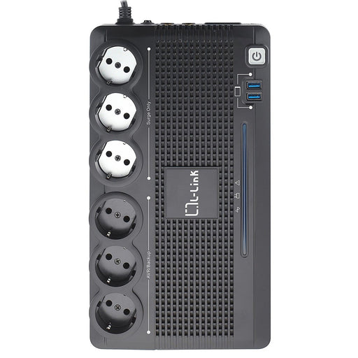 EAN 8436531366919 - L-Link LL-700-G6 sistema de alimentación ininterrumpida (UPS) Línea interactiva 0,7 kVA 360 W 6 salidas Aimagen 1)