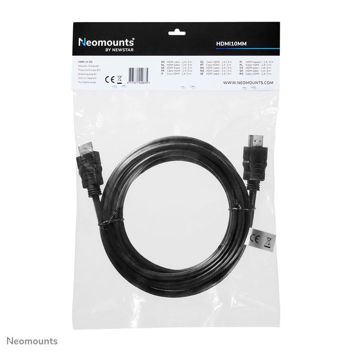 EAN 8717371442675 - Neomounts HDMI10MM cable HDMI 3 m HDMI tipo A (Estándar) Negro imagen 5