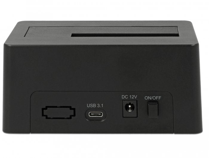 EAN 4043619639588 - DeLOCK 63958 base de conexión para disco duro USB 3.2 Gen 2 (3.1 Gen 2) Type-C Negro imagen 2