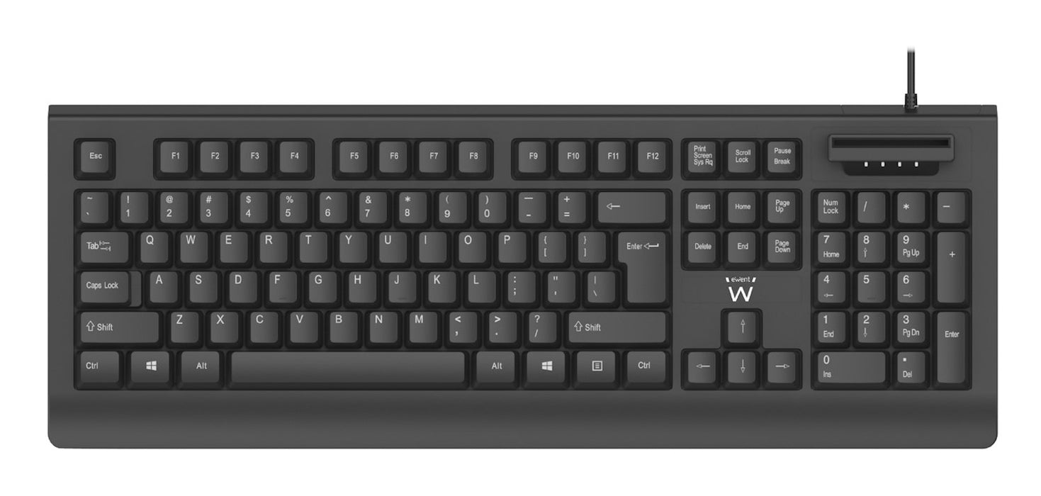 EAN 8052101433401 - Ewent EW3286 teclado Universal USB QWERTY Español Negro imagen 1