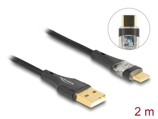 EAN 4043619807611 - DeLOCK 80761 cable USB USB 2.0 USB A USB C Negro imagen 2