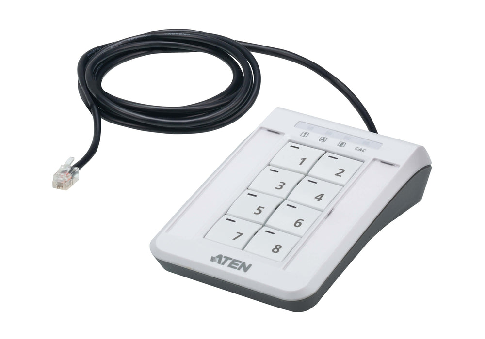 EAN 4710469341533 - ATEN 2XRT-0019G otro dispositivo de entrada Teclado RJ-11 Negro, Blanco imagen 1