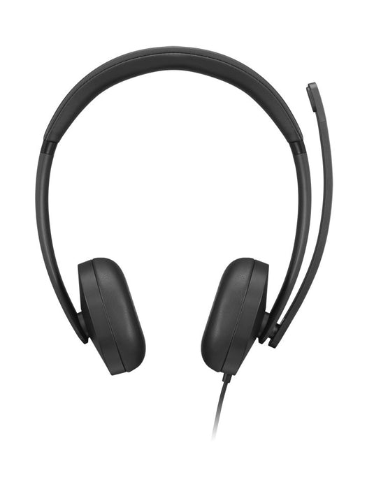 EAN 195892122333 - Lenovo VoIP Headset 5000 Auriculares Alámbrico Diadema Oficina/Centro de llamadas USB Tipo C Negro imagen 1