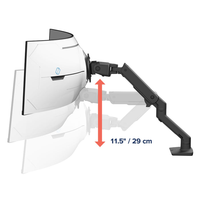 EAN 698833091939 - Ergotron HX Series HX ARM WITH VERY HEAVY DUTY PIVOT DESK 144,8 cm (57") Escritorio Negro imagen 9