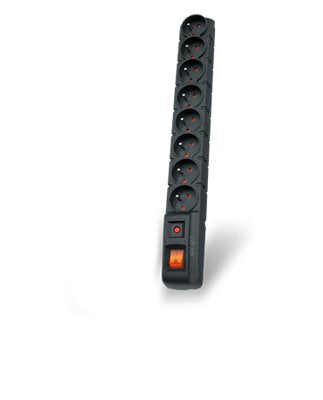 EAN 5904743365301 - ACAR S8 base múltiple 1,5 m 8 salidas AC Interior Negro imagen 1