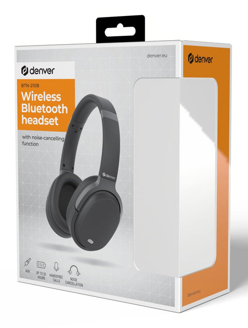 EAN 5706751073441 - Denver BTN-210B auricular y casco Auriculares Inalámbrico y alámbrico Diadema Llamadas/Música Bluetooth N imagen 2