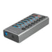 EAN 4052792065510 - LogiLink UA0387 hub de interfaz USB 3.2 Gen 1 (3.1 Gen 1) Type-B 5000 Mbit/s Gris imagen 1