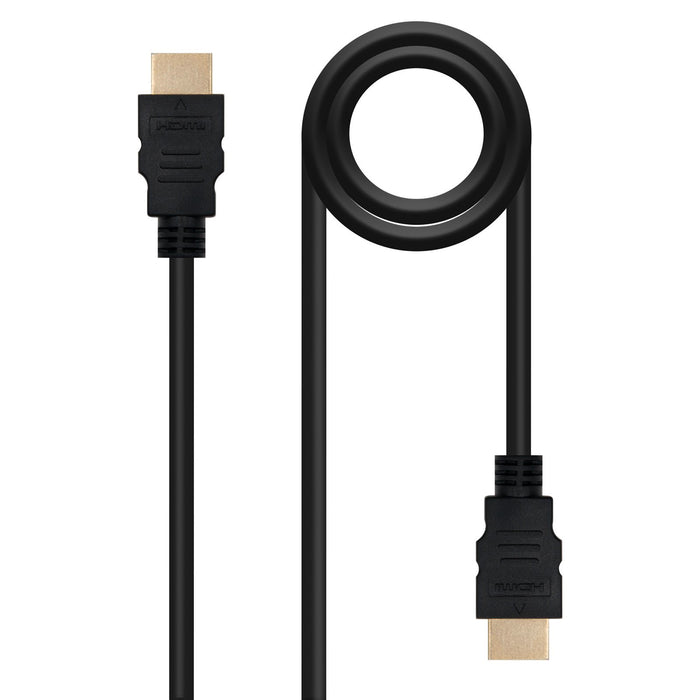 EAN 8433281000698 - Nanocable 10.15.0302 cable HDMI 1,8 m HDMI tipo A (Estándar) Negro imagen 1
