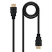EAN 8433281000698 - Nanocable 10.15.0302 cable HDMI 1,8 m HDMI tipo A (Estándar) Negro imagen 1