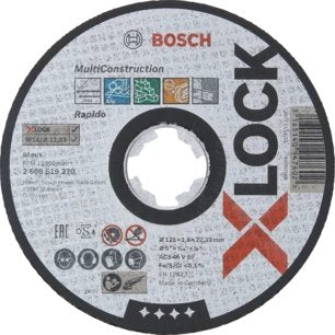 EAN 3165140947602 - Bosch X-LOCK MULTI CONSTRUCTION Corte del disco imagen 1