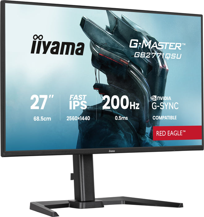 EAN 4948570126514 - iiyama G-MASTER GB2771QSU-B1 pantalla para PC 68,6 cm (27") 2560 x 1440 Pixeles Wide Quad HD Negro imagen 4