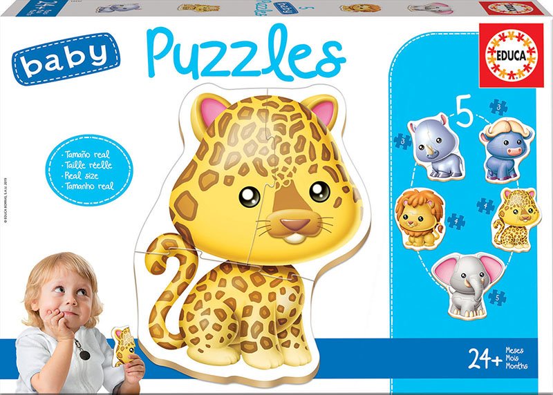 EAN 8412668141971 - Educa 14197 puzzle Puzle de figuras Animales imagen 1