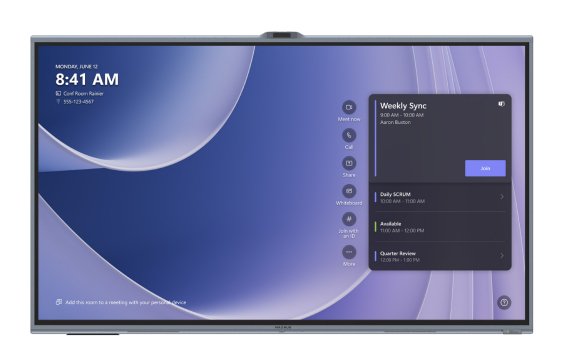 EAN 6927433606262 - MAXHUB V865T pantalla para sala de reuniones 2,18 m (86") 3840 x 2160 Pixeles VA Wi-Fi 6 (802.11ax) Negro imagen 1