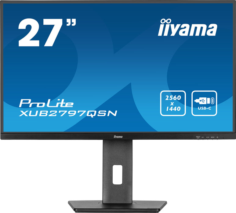 EAN 4948570125012 - iiyama ProLite XUB2797QSN-B2 pantalla para PC 68,6 cm (27") 2560 x 1440 Pixeles 2K Ultra HD LED Negro imagen 1