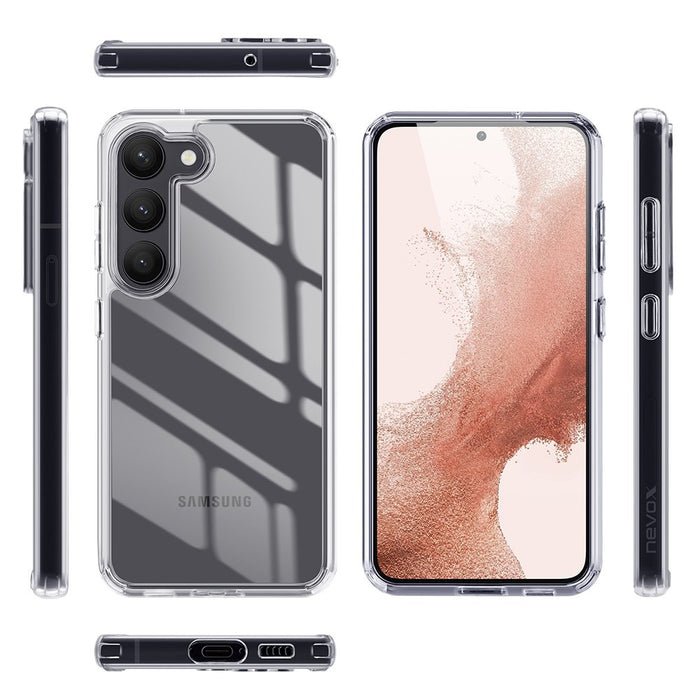 EAN 4250686411645 - nevox 2164 funda para teléfono móvil 16,8 cm (6.6") Transparente imagen 2