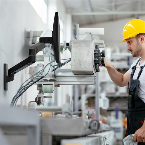 EAN 0698833091618 - Ergotron LX Pro Series 45-683-292 soporte para monitor 86,4 cm (34") Pared Negro imagen 3