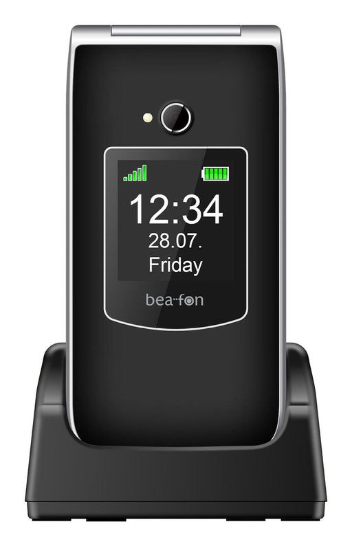 EAN 9120124823567 - Beafon SL605 6,1 cm (2.4") 86 g Negro Teléfono para personas mayores imagen 1