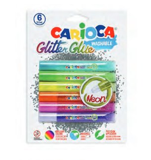 EAN 8003511421113 - Carioca 42111 brillo Pegamento con purpurina imagen 1