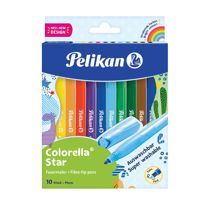 EAN 4012700822291 - Pelikan 822299 rotulador Negro, Azul, Marrón, Verde, Azul claro, Verde claro, Naranja, Púrpura, Rojo, Ama imagen 1